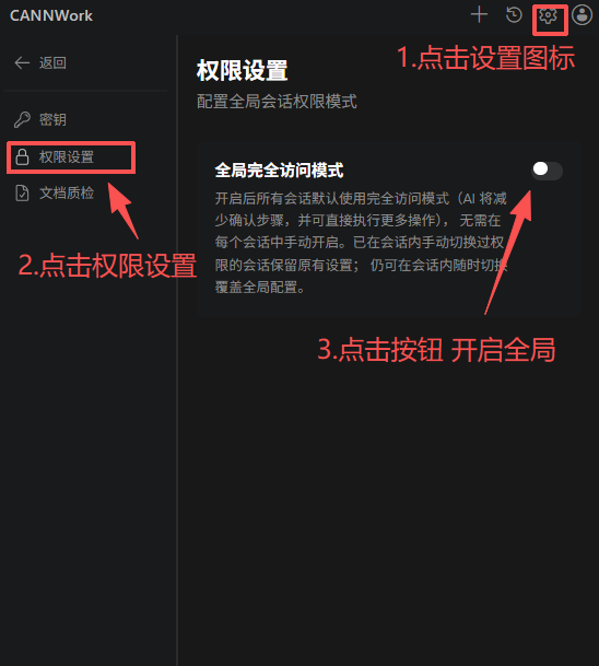 全局完全访问